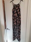  Black Floral Hi Lo Maxi Dress From New Look Girls Under Shorts  13 Years 14 15