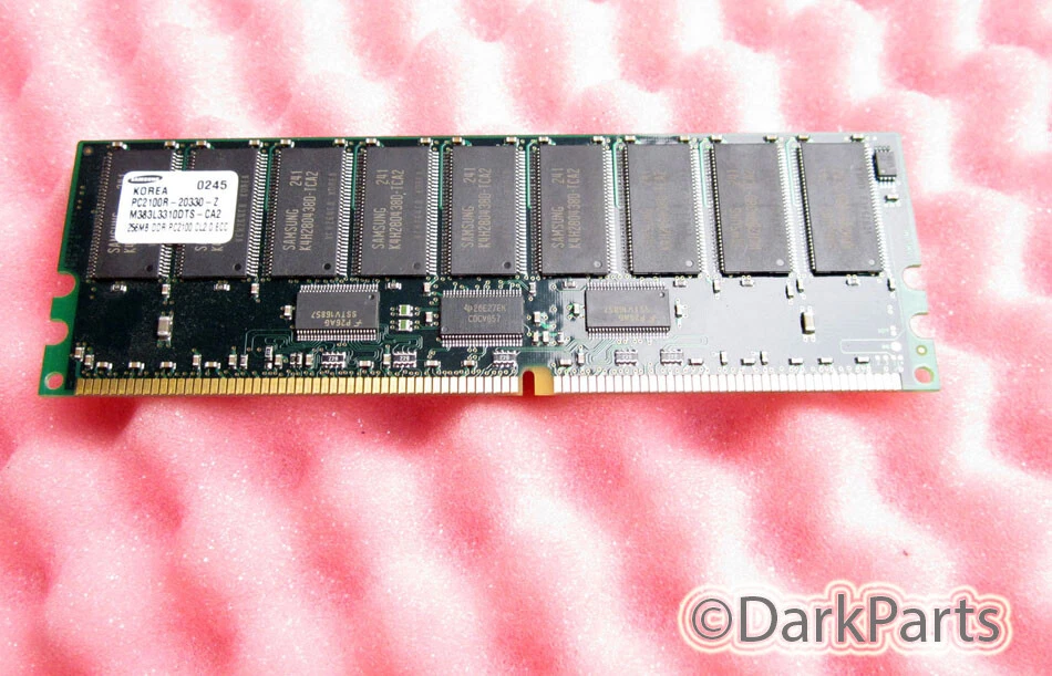 Samsung M383L3310DTS-CA2 256MB PC2100R Memory Ram - Image 1 of 1