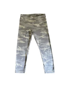 Athleta Girl Ombre Camo Chit Chat Capri Leggings L/12 High Rise - Picture 1 of 5