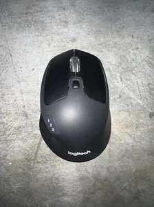 Logitech M720 Triathlon Wireless Mouse - Black - Picture 1 of 5
