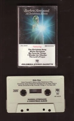 Barbra Streisand--A Christmas Album--1967 Cassette--No Barcode Version - Image 1 of 2