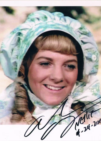 Alison Arngrim 1962- autograph signed photo 5"x7" Little House on the Prairie Cover