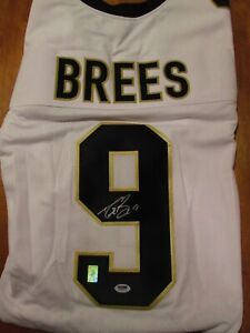 DREW BREES Autographed Jersey PSA/DNA COA Cert **NEW** HOF New Orleans Saints