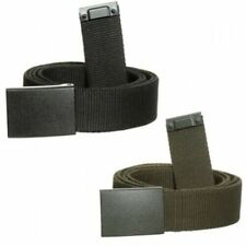 MFH Belt Men's Belt Military Bw Ca. 1 3/16in With Buckle One Size