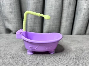 Fisher Price Mattel lila Badewanne Dusche Spielzeug 2007 - Bild 1 von 6