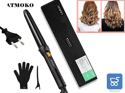 ATMOKO Promo Arricciacapelli Ricci Professionale Guanto + Pinza 25/28/32mm Salone 220V
