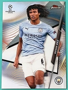 2020-21 Topps Finest Champions League #77 Nahtan Ake Manchester City Soccer Card - Picture 1 of 1