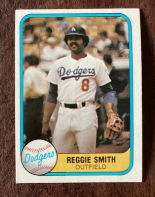 1981 Fleer - #111 Reggie Smith - near mint condition - FREE SHIPPING - Image 1 of 2