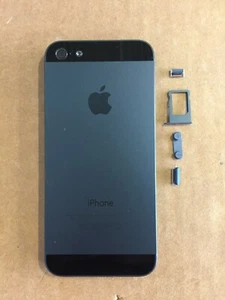 SET BESTEHEND AUS 10 Apple iPhone 5s grau neuen Gehäusen nur mit Kleinteilen - Bild 1 von 2