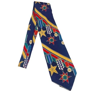 #5599 Bob Madrie Mens Novelty Medal Necktie, Tie 57X4 - Picture 1 of 5