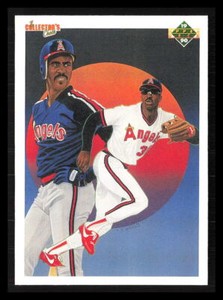 Devon White 1990 Upper Deck #5  California Angels