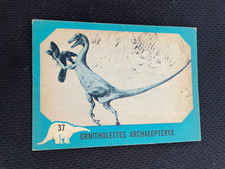 1961 DINOSAUR SERIES NU CARD #37  VINTAGE NON SPORTS CARD