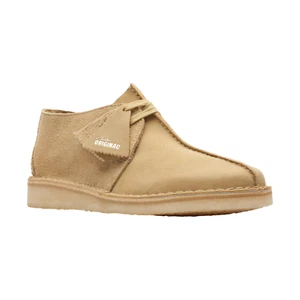 Stivali da trekking Clarks Desert da uomo - scamosciati combinati in acero, taglia 7,5 US [26176530] - Foto 1 di 7
