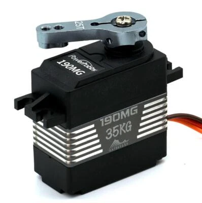 Powerhobby 190MG 1/10 35kg High Torque Metal Gear Waterproof HV Servo - Image 1 of 4