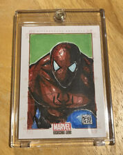Melike Acar 🔥 2012 Marvel Bronze Age Sketch Card Spider-Man Rare Clean!