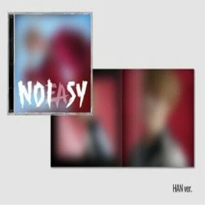STRAY KIDS NOEASY 2nd Album JEWEL CASE HAN CD+Foto Buch+Foto Karte+PreOrder