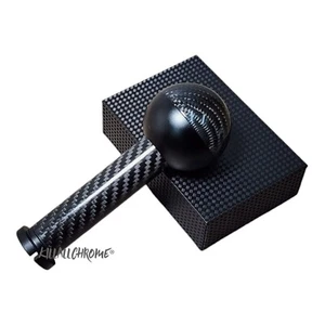 500 Abarth Gear Knob Real Carbon Fibre TURISMO GENUINE GEAR SHIFT 595 695 - Picture 1 of 9