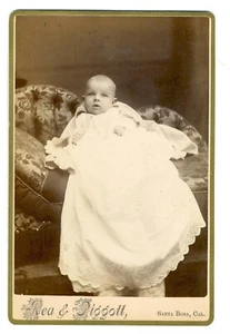CABINET CARD – REA & PIGGOTT SANTA ROSA CALIFORNIA IMPRINT - Picture 1 of 1