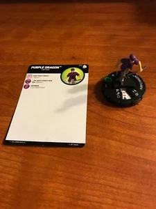 HEROCLIX  TEENAGE MUTANT NINJA TURTLES SHREDDER'S RETURN #013 PURPLE DRAGON  - Picture 1 of 2