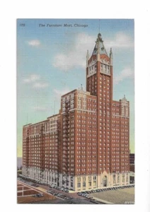 Postcard The Furniture Mart Chicago Landmark Building Architectural Gem - Picture 1 of 2