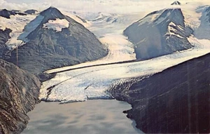 Postal postal: glaciar Portage, Alaska, años 50, cromada, sin publicar - Imagen 1 de 2