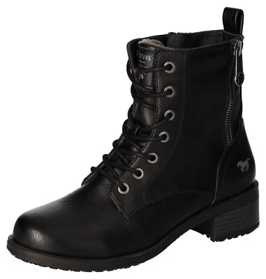 MUSTANG Damen Stiefeletten Winterstiefel Biker Boots 1402-502-9 E75