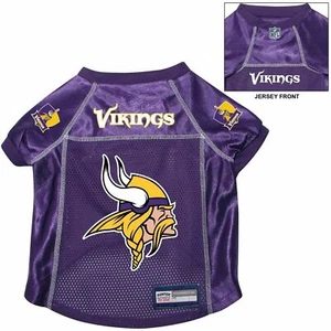 MINNESOTA VIKINGS DOG CAT PREMIUM JERSEY ALTERNATE w/ NAME TAG CHOOSE SIZE - Picture 1 of 1