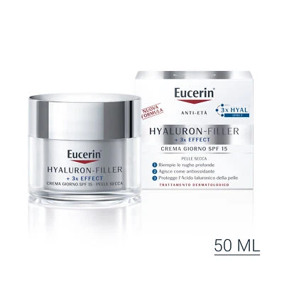 BEIERSDORF SPA Hyaluron-Filler Crema Giorno Eucerin Per Pelle Secca 50ml