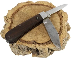 KNIFE POCKET FOLDING ASSISTED TACTICAL OPEN BLADE CAMPING HANDLE STEEL & WOOD»»» - Picture 1 of 6