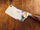 NWOT (Little Shopwear) SABRE FRANCE CHEESE CLEAVER Sharp 8.25" Soft Wood Handle