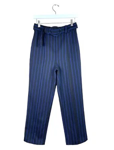 Pantalones Pantalón Lovers + Friends Talla Pequeña Tiro Alto Cora Rayas Completamente Forrados - Imagen 1 de 10