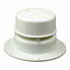 Ventline V2049-01 White Plastic Plumbing Ventilation Cap - 1-1/2 Inch