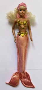 MUÑECA SINDY HASBRO BONITA RUBIA SIRENA 1988 CON SU ATUENDO ORIGINAL ROSA Y DORADO - Imagen 1 de 6