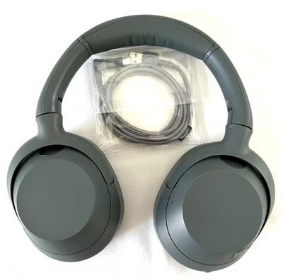 Fones de ouvido Bluetooth Sony ULT WEAR 900N sem fio cancelamento de ruído cinza (leia) 1.2 - Imagem 1 de 4