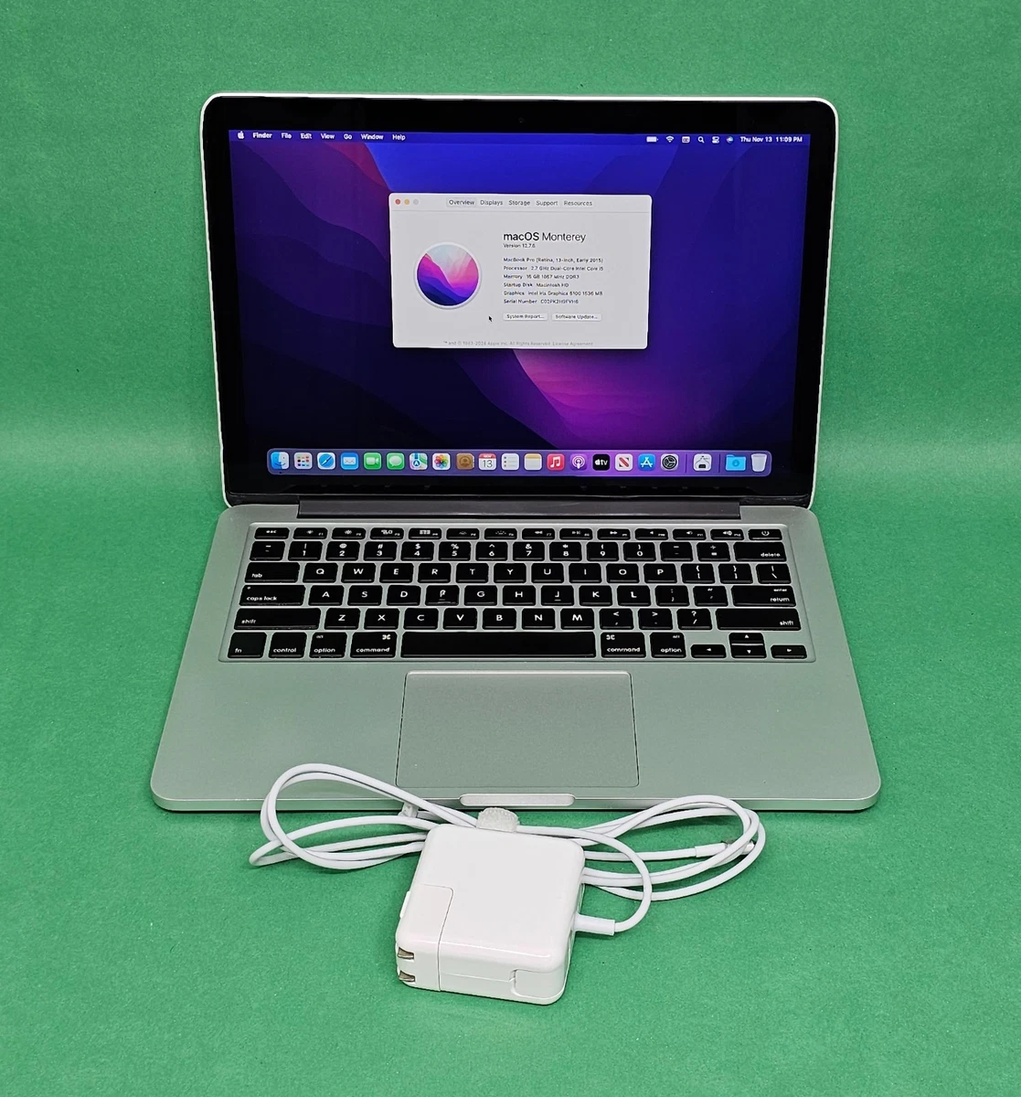 Preços baixos em Apple MacBook Pro 16GB 256GB disco rígido Laptops