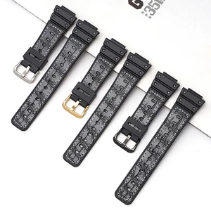 Pulsera deportiva 16 mm TPU correa para reloj G-SHOCK DW-5600/DW-6900/GA-2100 - Imagen 1 de 24