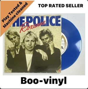 The Police - Roxanne / Peanuts - blaue Vinyl 7" Schallplatte EX / Sehr guter Zustand + - Bild 1 von 8