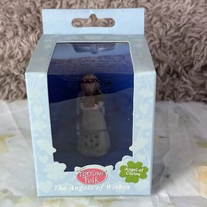 Gnome Girl Annekabouke ANGELS of WISHES CITRINE Birthstone Figurine New in Box - Picture 1 of 10
