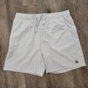 NWT Herren Layer 8 Laurel Oak Shorts Größe Large Herren Workout Weiß Sport - Bild 1 von 3