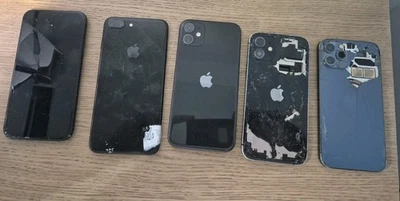 5 x iPhones for Parts iPhone 11 - iPhone 12 - iPhone 12 Pro, 7,  XR - Job Lot - Image 1 of 4