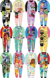 Job Lot 12 x BRAND NEW Kid's Official Character All In One Fleece PJs/Sleepsuits - Picture 1 of 22