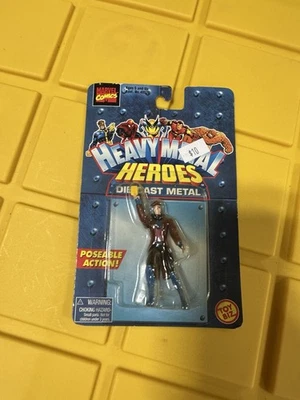 "Figura de 3"" Gambito Heavy Metal Marvel Posable Die-Cast Toy Biz H89" Foto 1 de 2