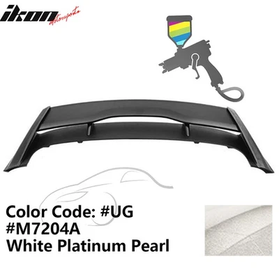 Fits 12-18 Ford Focus MK3 Hatchback RS Roof Spoiler ABS #UG White Platinum Pearl - Image 1 of 4
