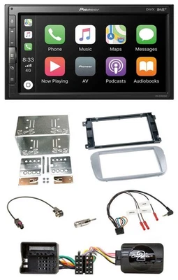 Pioneer USB Lenkrad DAB 2DIN Bluetooth Autoradio für Ford Galaxy C Max Focus Pro - Bild 1 von 4
