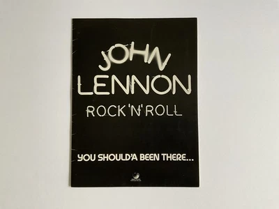 Apple Records John Lennon Rock ‘n’ Roll 1975 Promo Press Kit Beatles — 第 1/4 张图片