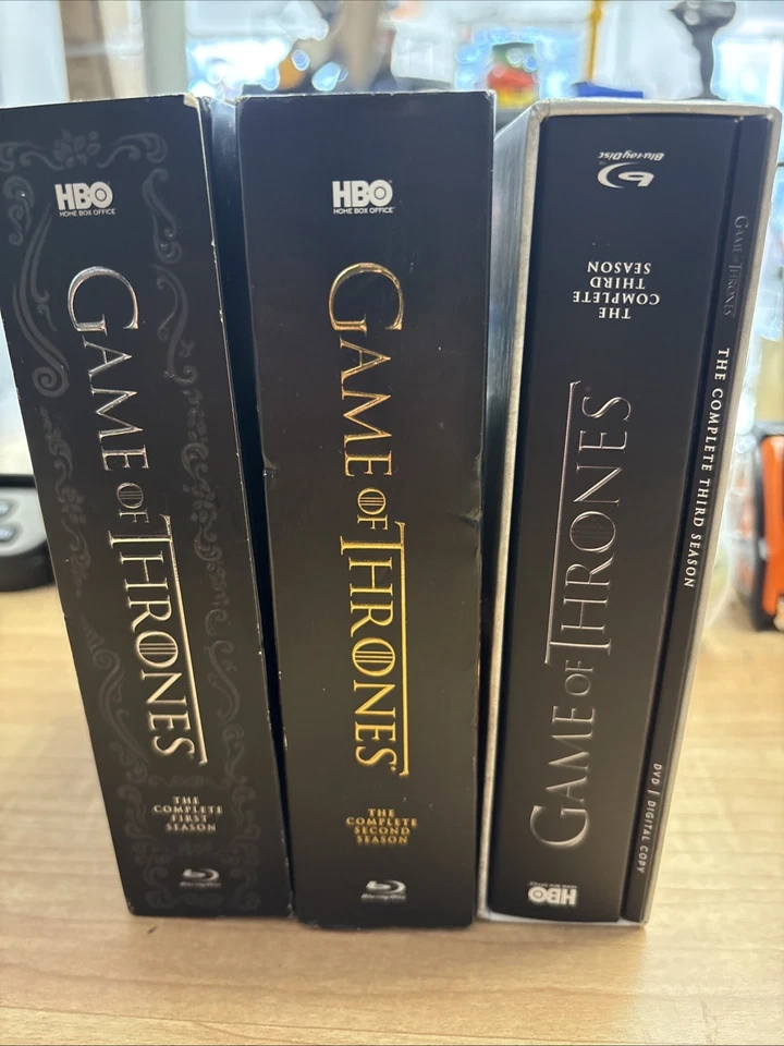 ИГРА ПРЕСТОЛОВ полный серии 1-3 набор сезонов 1 2 3 Blu-Ray - Изображение 1 из 1