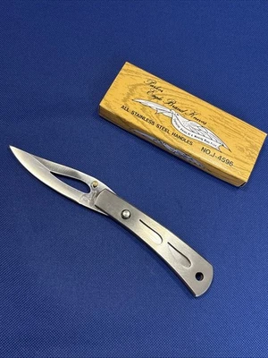 Parker Cutlery Company不锈钢单锁刀片折叠刀 — 第 1/4 张图片