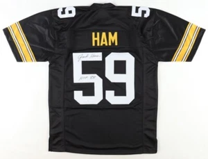 Jack Ham Signed Pittsburgh Steelers Jersey Inscribed "HOF 88" (JSA) Linebacker - Picture 1 of 6