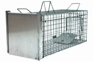 Fuchsfalle Waschbärfalle Kastenfalle Marderfalle Biber Falle 82x34x34 - Bild 1 von 4
