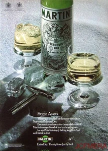 1979/80 MARTINI 'Extra Dry' Vermouth Advert #4 - Original Print AD - Picture 1 of 1